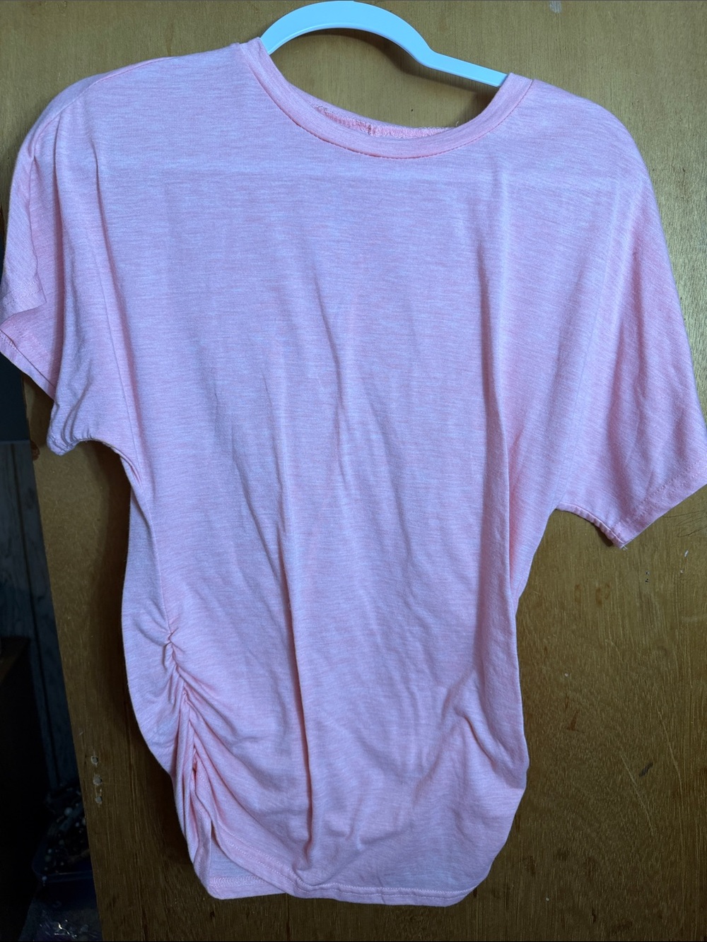 Classic Short-Sleeve Women's Tee in Light Pink